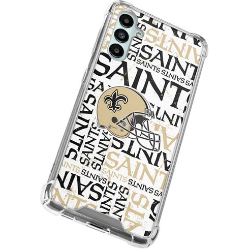 NFL New Orleans Saints - Blast Galaxy A15 5G Clear Case